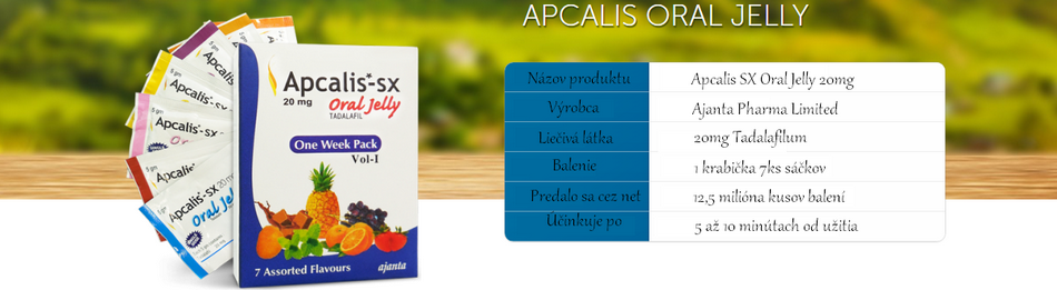 Apcalis SX Oral Jelly 20mg